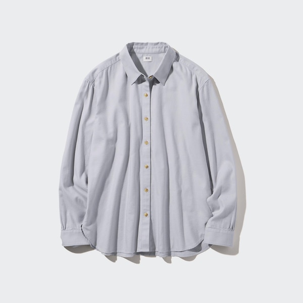 Soft Brushed Long-Sleeve Shirt | UNIQLO US