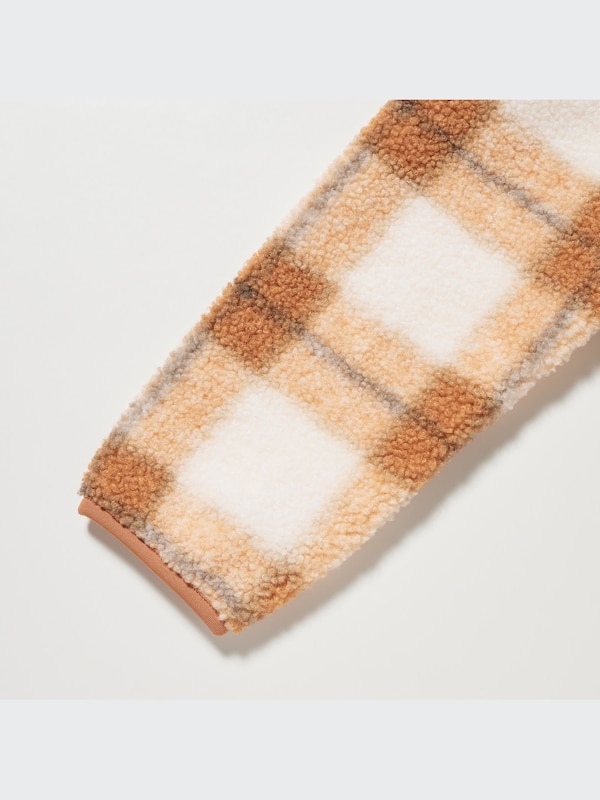 Windproof Fleece Jacket (Checked)