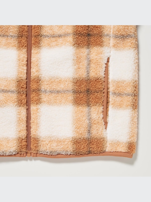 Windproof Fleece Jacket (Checked)