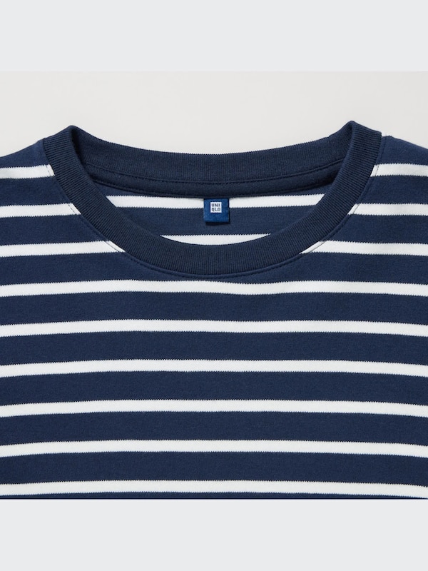 Soft Brushed Striped T-Shirt | Long Sleeve