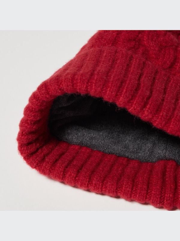 HEATTECH Cable Knitted Cap