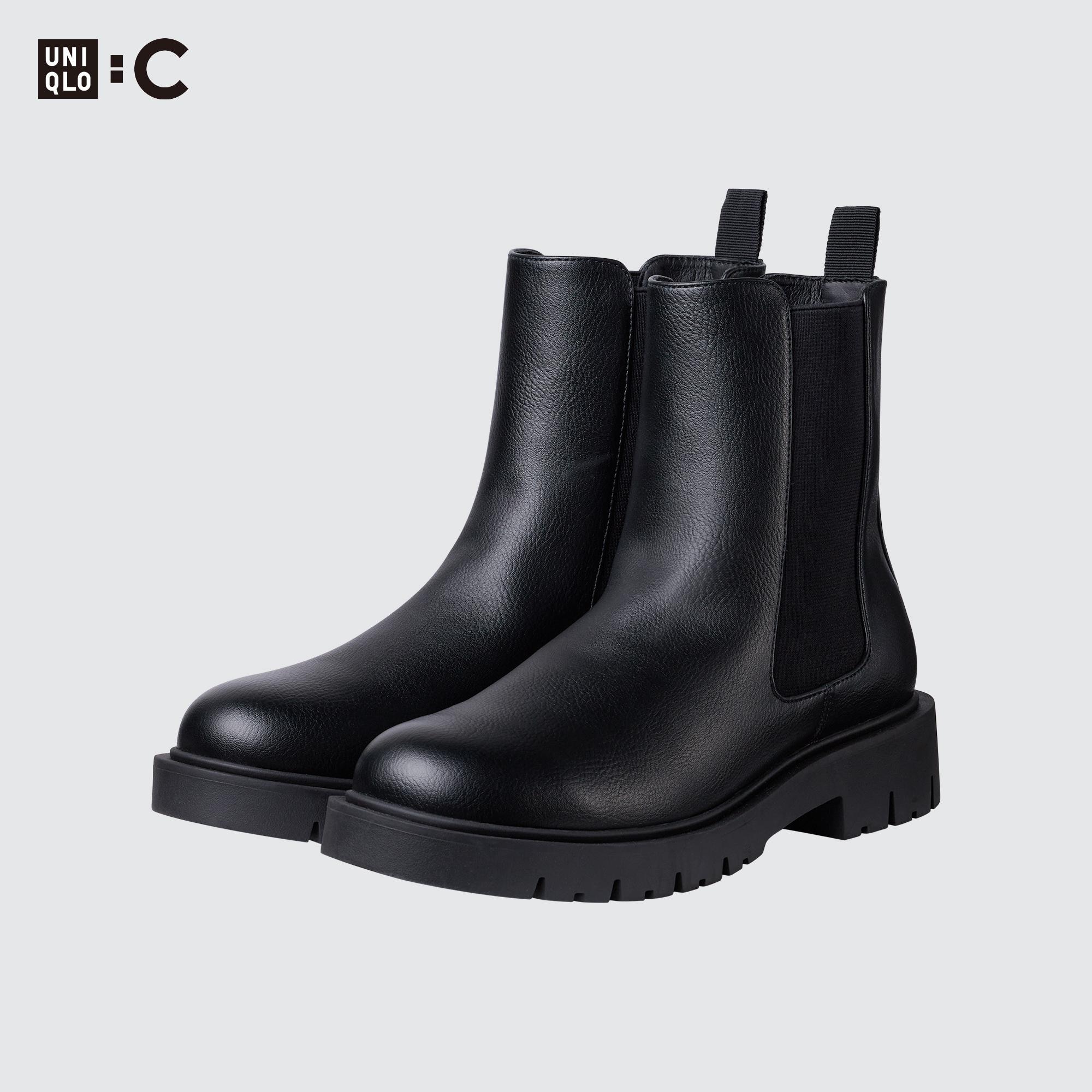 【BLACK BY MOUSSY】side gore boots