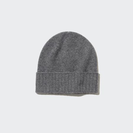 100% Cashmere Knitted Beanie Hat