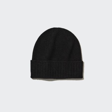 100% Cashmere Knitted Beanie