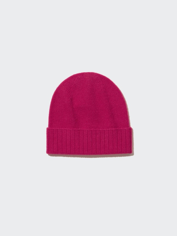 CASHMERE KNITTED BEANIE