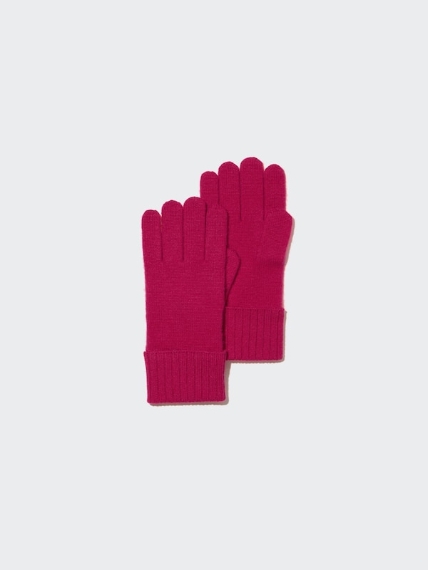 GANTS TRICOTÉS EN CACHEMIRE