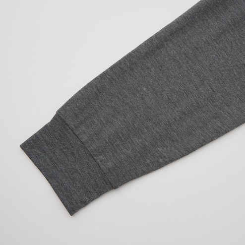 MO-LT2C-BK: 1/12 Black long sleeve shirt with grey sleeve for 6