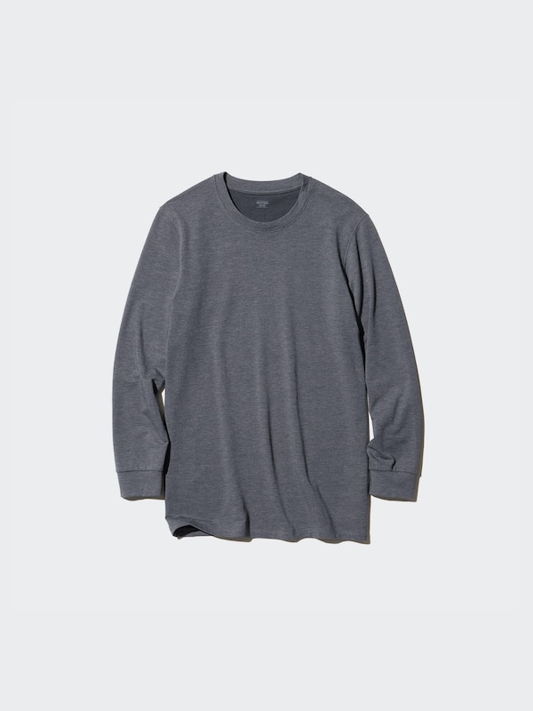 HEATTECH EXTRA WARM COTTON CREW NECK T-SHIRT