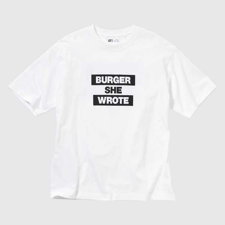 L.A. Eats UT (Oversized Short-Sleeve Graphic T-Shirt) (Burger She Wrote)