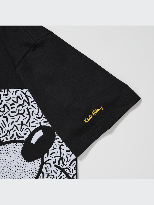 Mickey Mouse x Keith Haring UT (Oversized Short-Sleeve Graphic T-Shirt)