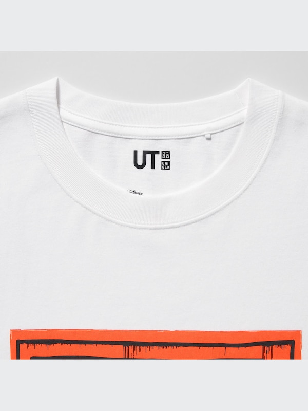 Mickey Mouse x Keith Haring UT (Oversized Short-Sleeve Graphic T-Shirt)