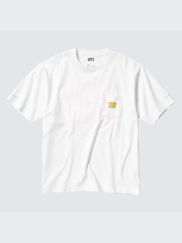 Mickey Mouse x Keith Haring UT (Oversized Short-Sleeve Graphic T-Shirt)