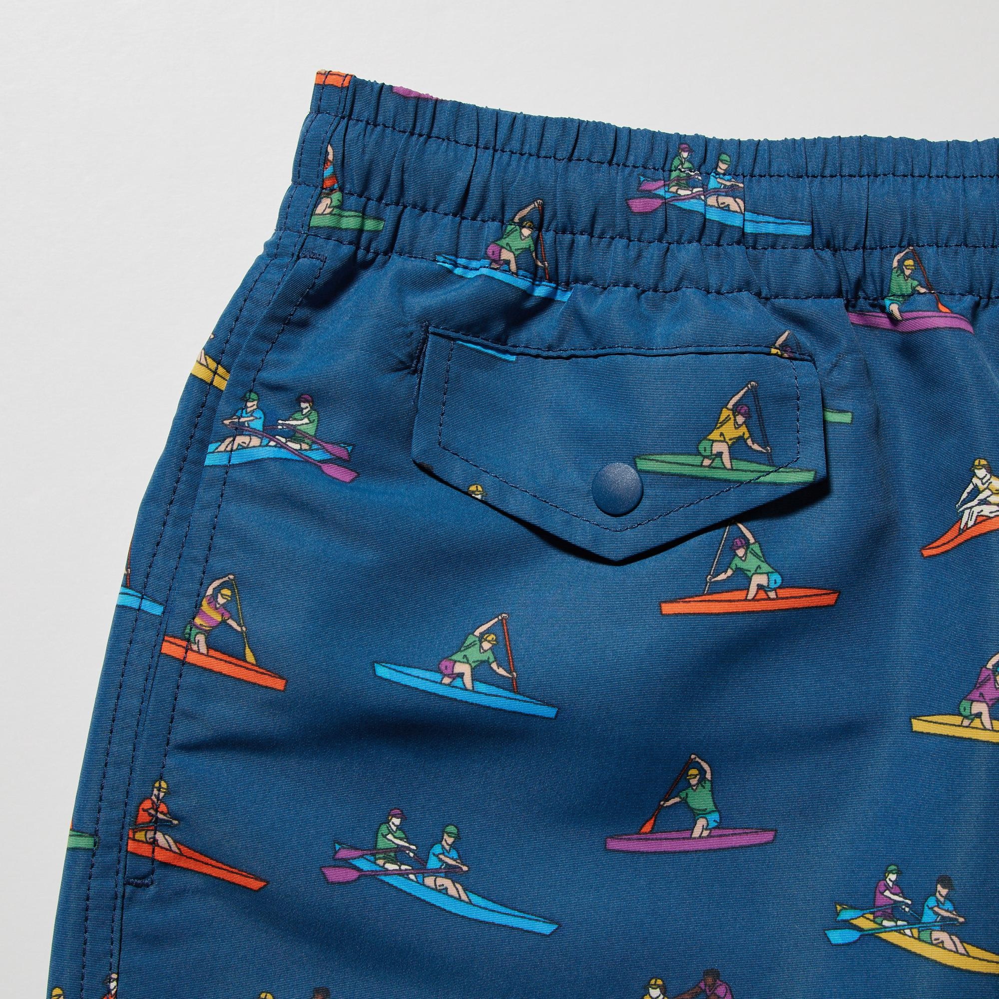 JW Anderson Rowing Print Active Utility Shorts UNIQLO