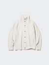 Soufflé Yarn Low Gauge Grandad Collar Cardigan