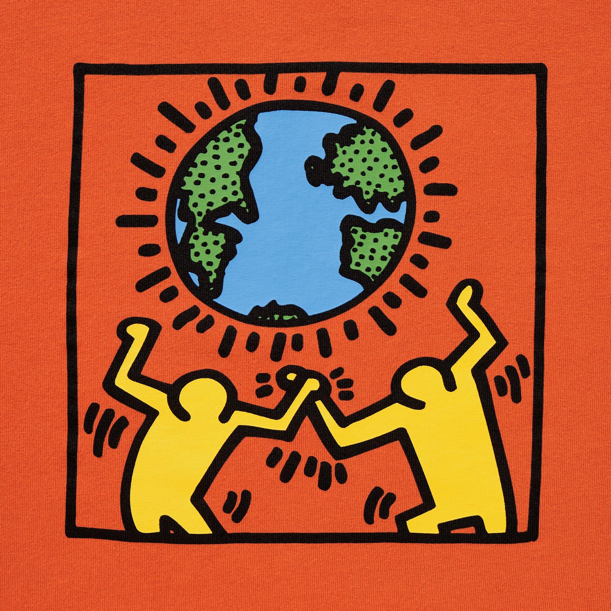 PEACE FOR ALL (Keith Haring) (Short-Sleeve Graphic T-Shirt ...
