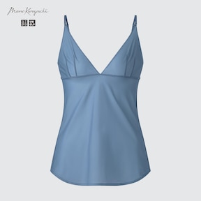 Teal Sheer Silk Camisole