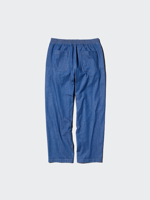 Stretch Easy Ankle Pants | Denim