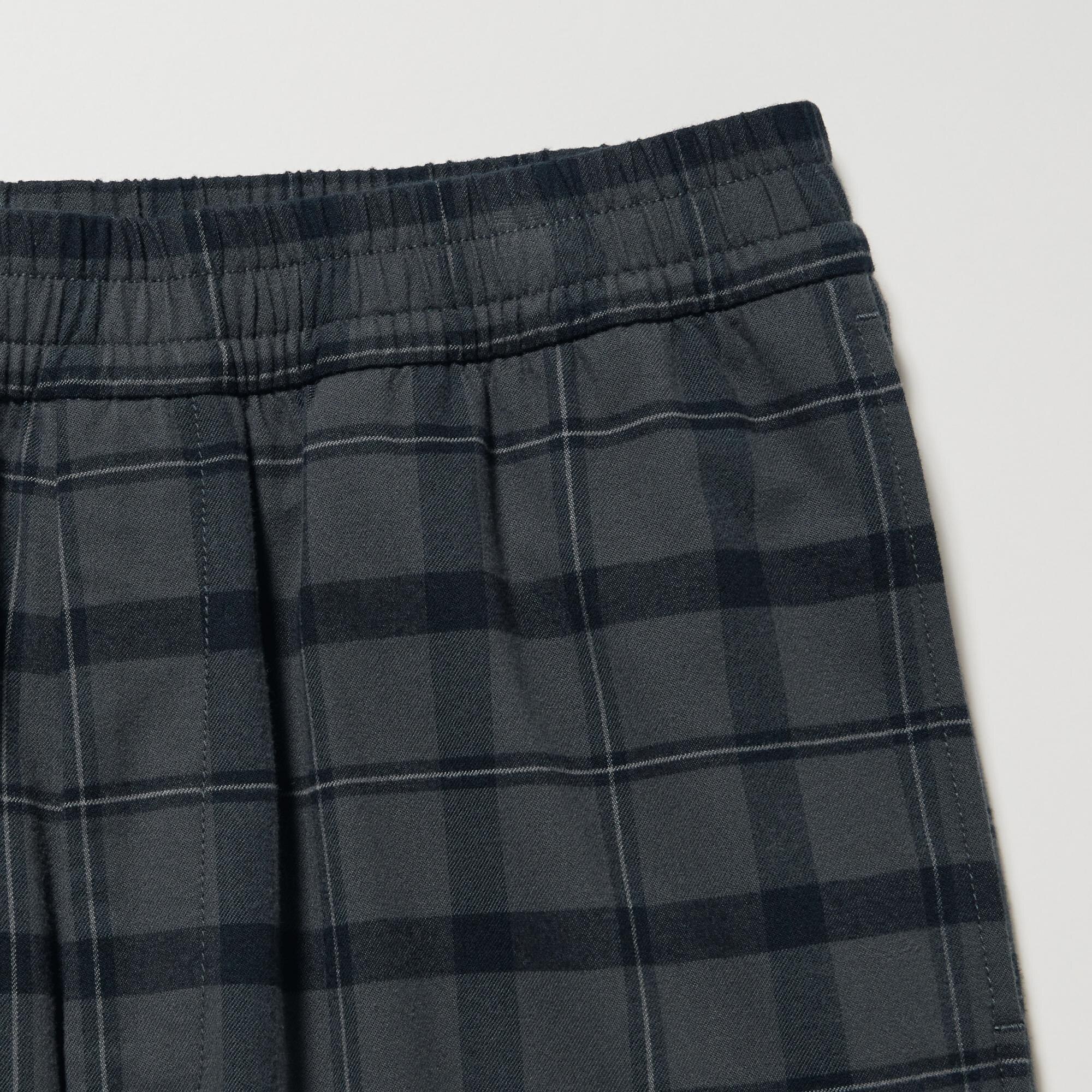 FLANNEL EASY ANKLE PANTS