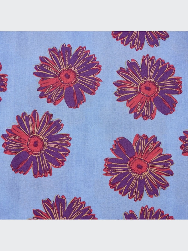 Robe Caraco Graphique UT Andy Warhol Flowers Fille