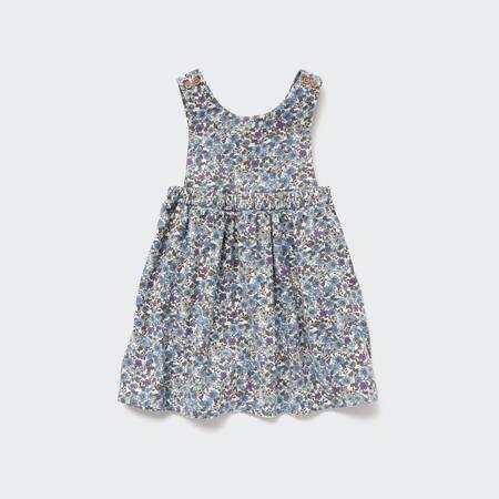 Toddler Light Flannel Pinafore Dress