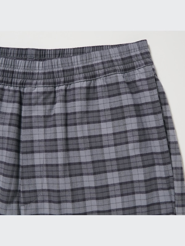 Flannel Easy Ankle Pants