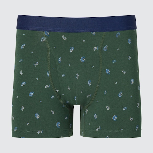 Cotton Printed Boxer Briefs | UNIQLO US