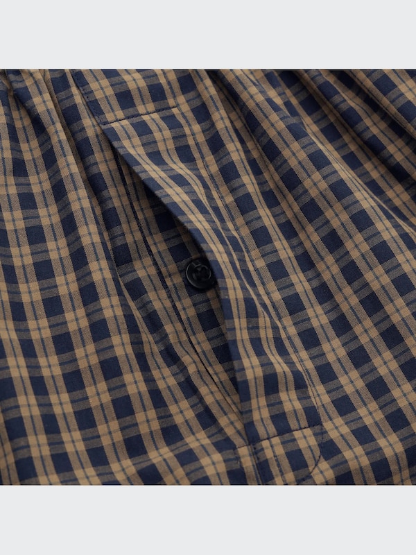 Woven Checked Trunks