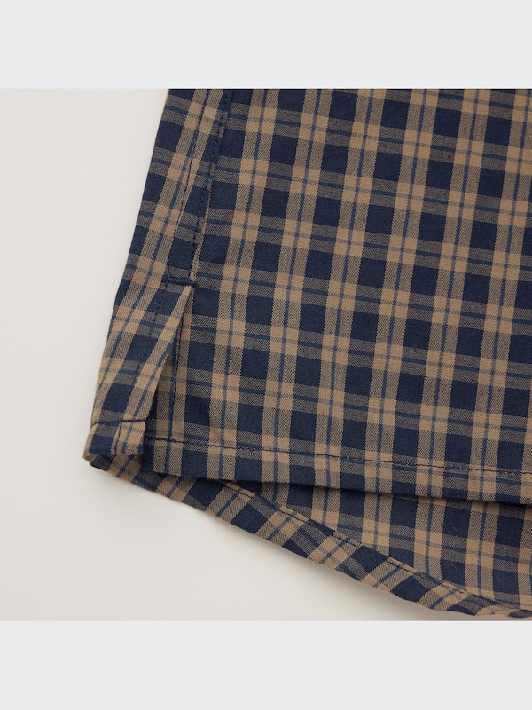 Woven Checked Trunks