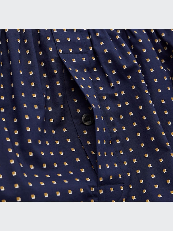Woven Small Pattern Trunks