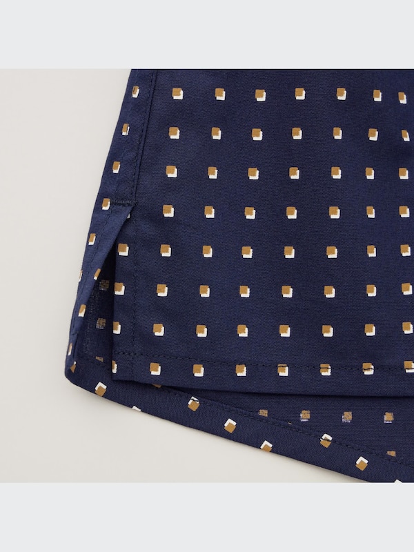 Woven Small Pattern Trunks