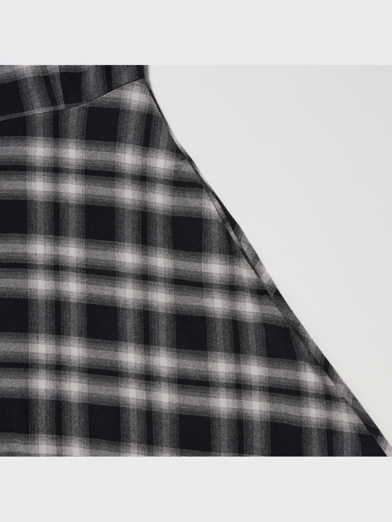 Soft Brushed Checked Long-Sleeve Shirt Dress | UNIQLO US