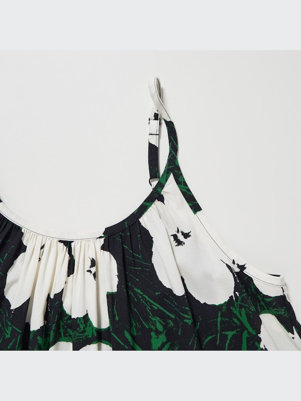 Andy Warhol Flowers Collection UT Gathered Camisole Dress