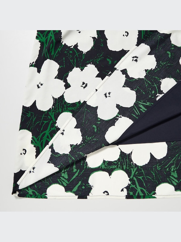 Andy Warhol Flowers Collection UT Gathered Camisole Dress