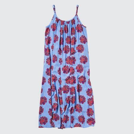 Warhol Flowers UT Gathered Camisole Dress