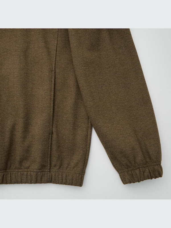Brushed Jersey Long-Sleeve Hoodie