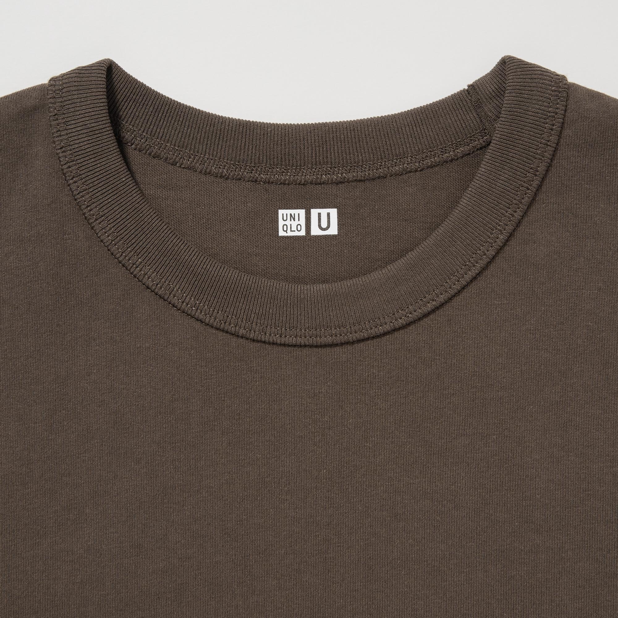 Uniqlo crew neck short sleeve t shirt sale