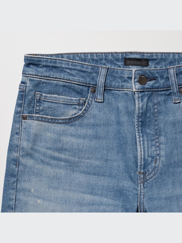 Ultra Stretch Skinny-Fit Distressed Jeans