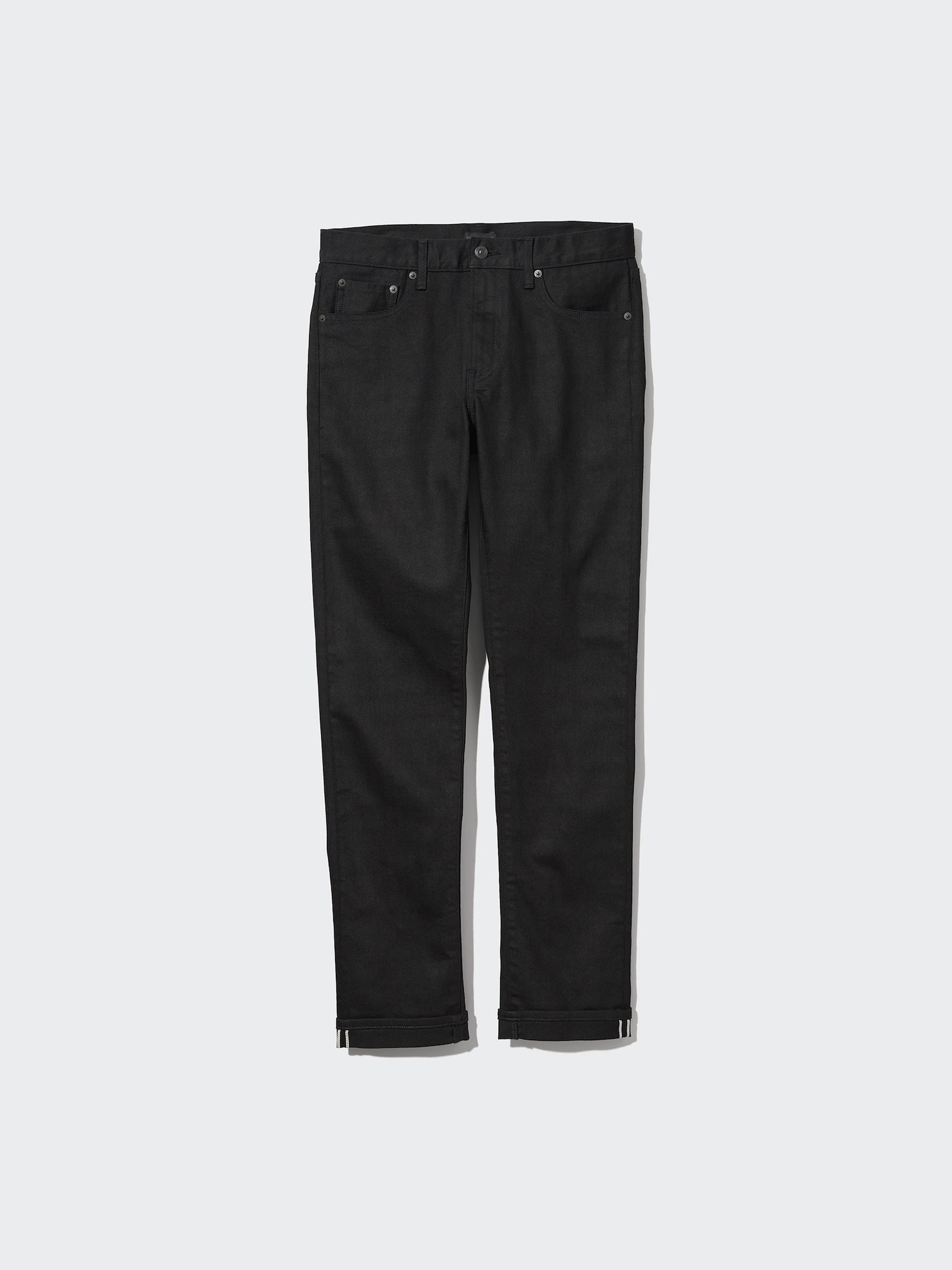 Uniqlo deals black ripped jeans