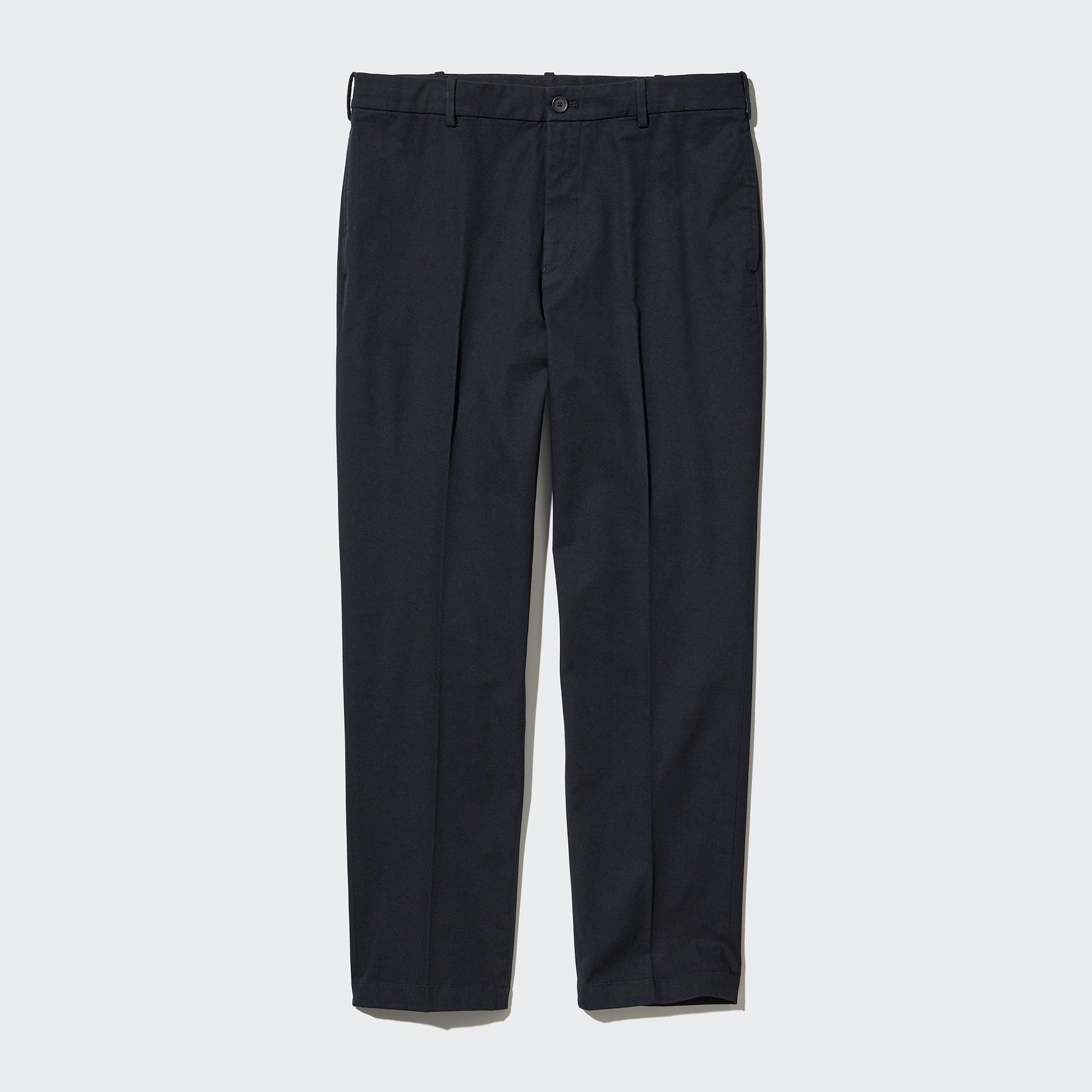 Smart Cotton Ankle Length Trousers (Long) | UNIQLO GB