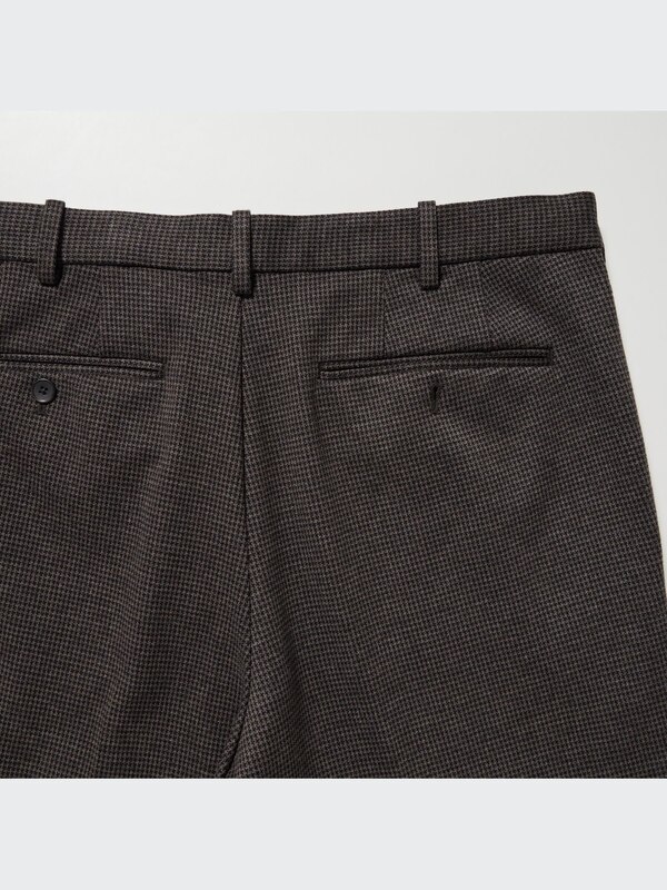 Smart Houndstooth Ankle Length Trousers (Long)