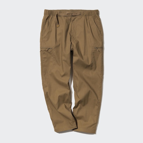 6 Pockets Fleece Warm Cargo Pants Men Clothing Thermal Work Casual