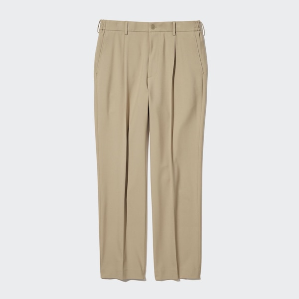 Wide-Fit Pleated Pants (2022 Edition) | UNIQLO US