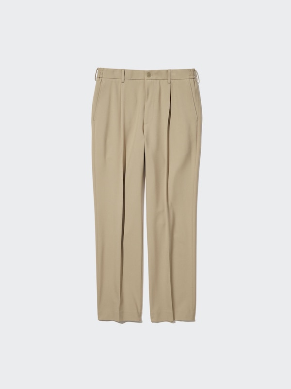 PLEATED WIDE PANTS