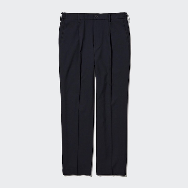Wide-Fit Pleated Pants (2022 Edition) | UNIQLO US