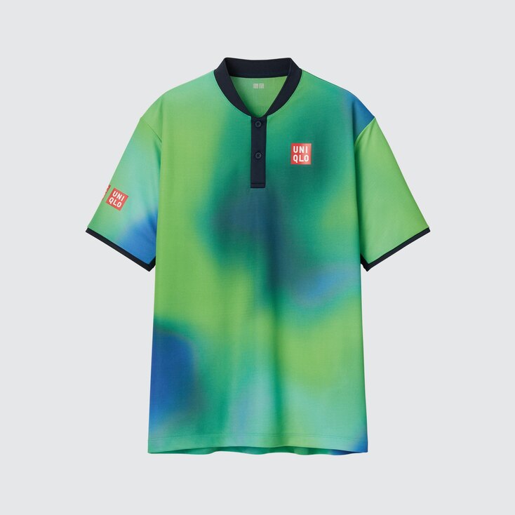 Uniqlo Poliéster Polo DRY-EX - Verde - XS