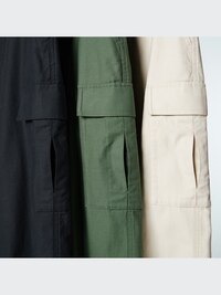 Wide Straight Cargo Pants