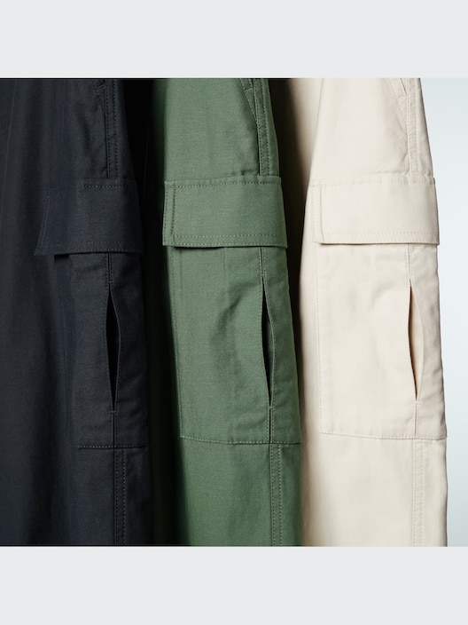 Wide Straight Cargo Pants