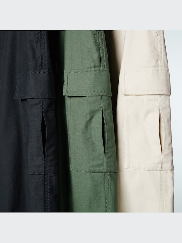 Wide Straight Cargo Pants
