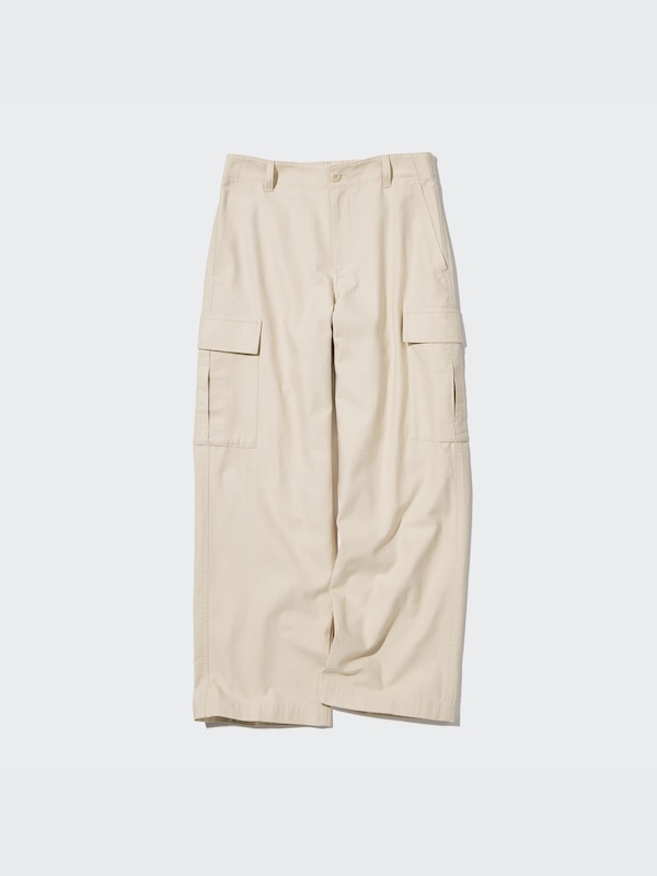 Wide Straight Cargo Pants
