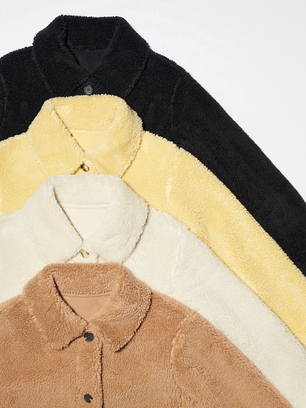 Pile-Lined Fleece Jacket